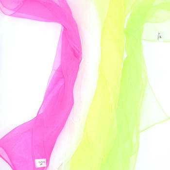 Chustka do żonglowania 65 x 65 cm Henry`s 3 szt. NEON